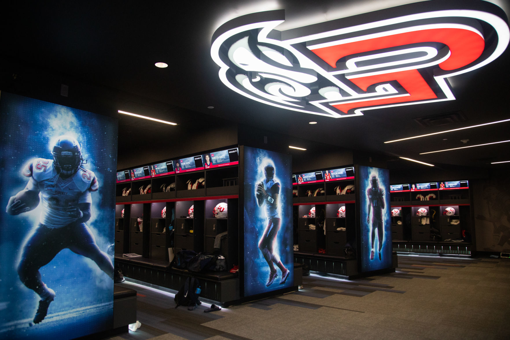 Locker room